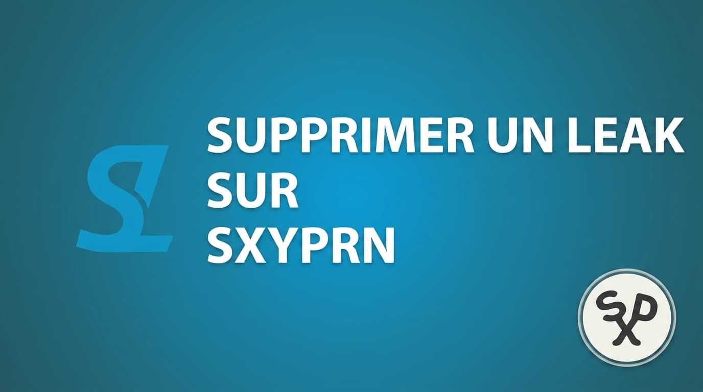Supprimer du contenu de Sxyprn : guide DMCA