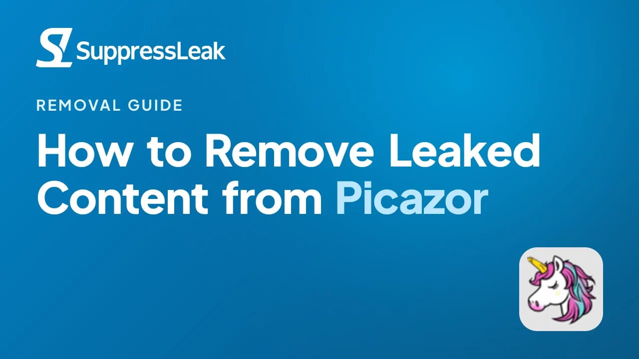 How to Remove Leaked Content from Picazor (DMCA Guide)