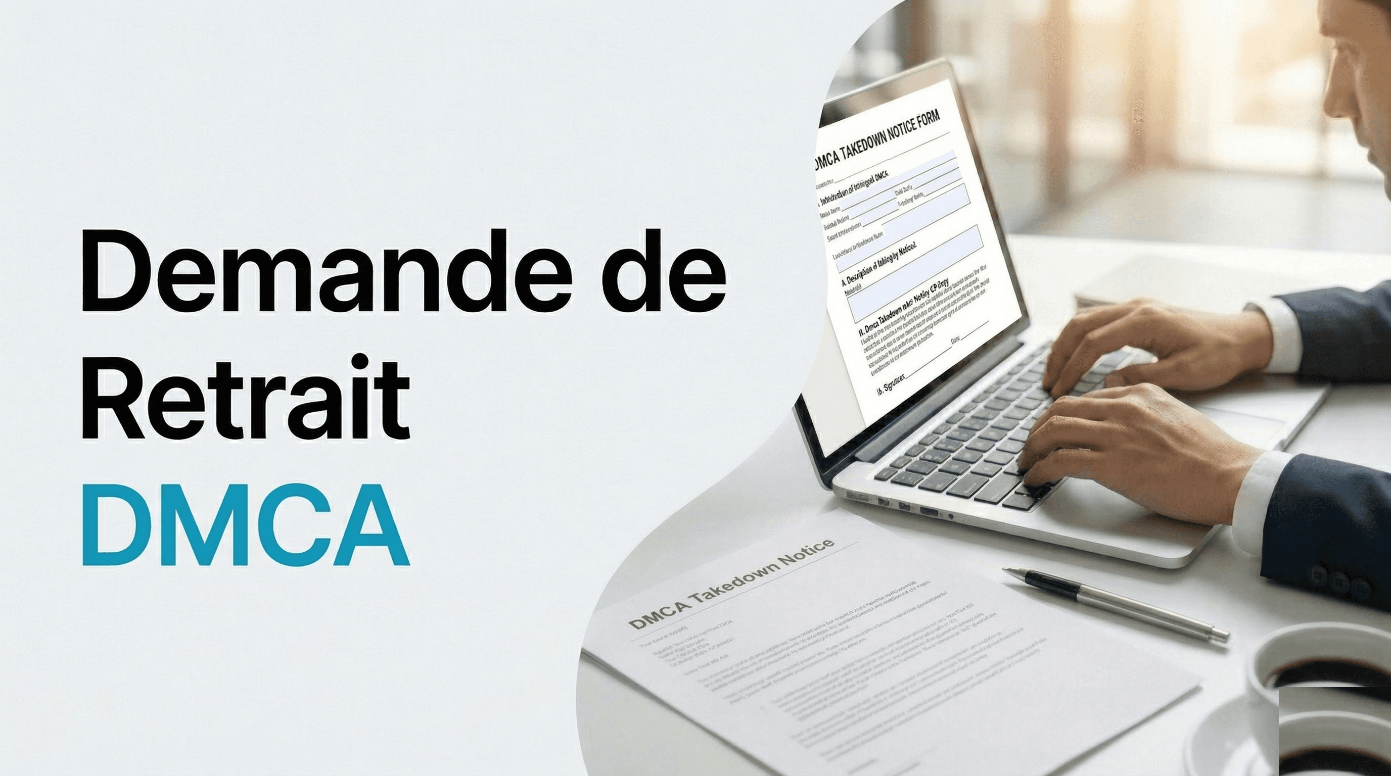 Demande de retrait DMCA : guide complet (2026)
